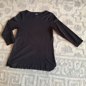 Lands End Navy Sweater Tunic